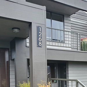 Acrylic Address Plaque - Signs