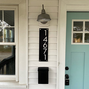 Acrylic Address Plaque - Signs