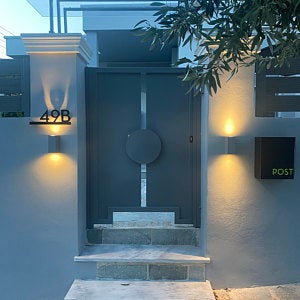 Underline House Numbers - LED Signs with Name / Address