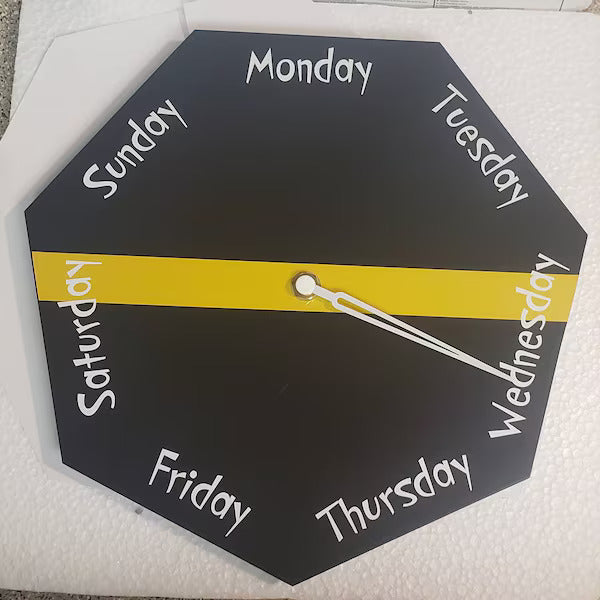 Day of The Week Clocks