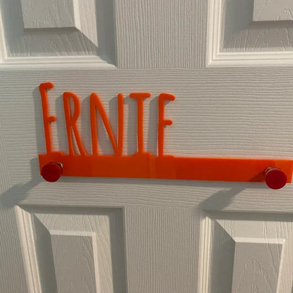 Wall Pegs and Racks - Custom Wall Hook Name