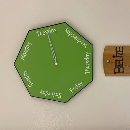 Day of The Week Clocks