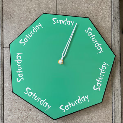Day of The Week Clocks