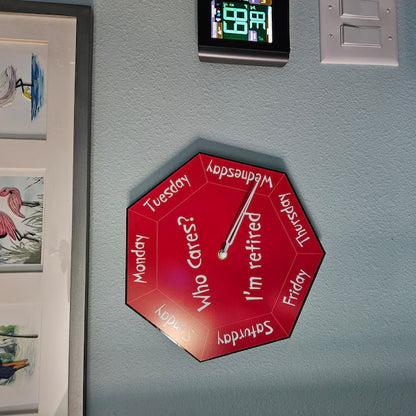 Day of The Week Clocks