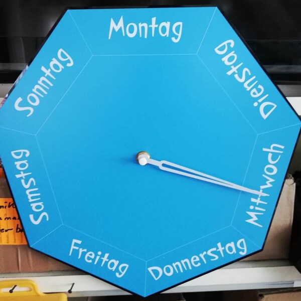 Day of The Week Clocks