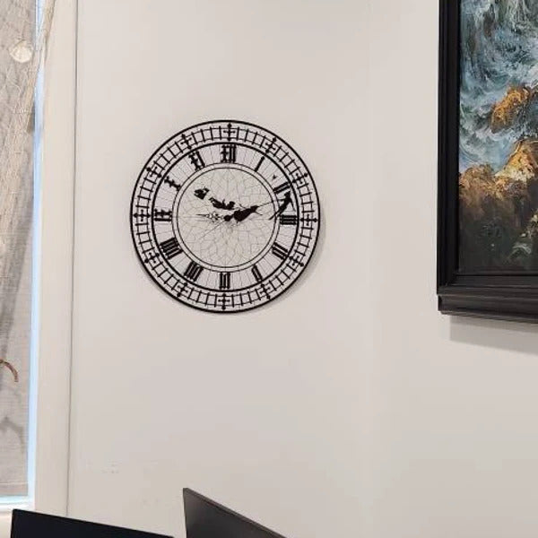 Peter Pan Big Ben Wall Clock