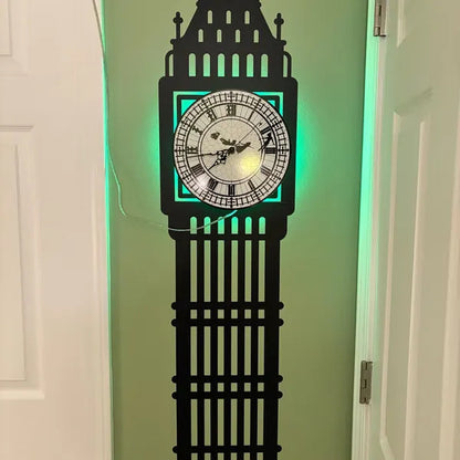 Peter Pan Big Ben Wall Clock