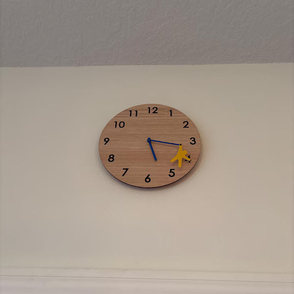 Hanging in Time Wall Clock