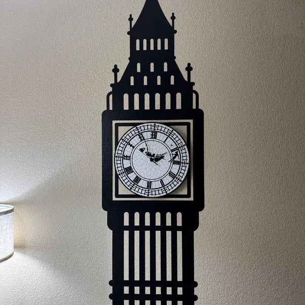 Peter Pan Big Ben Wall Clock