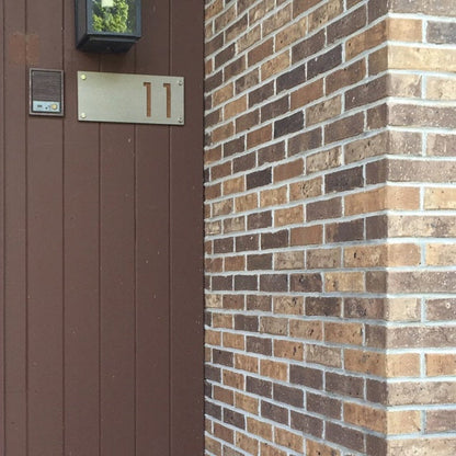 Concrete Address Plaque - Signs