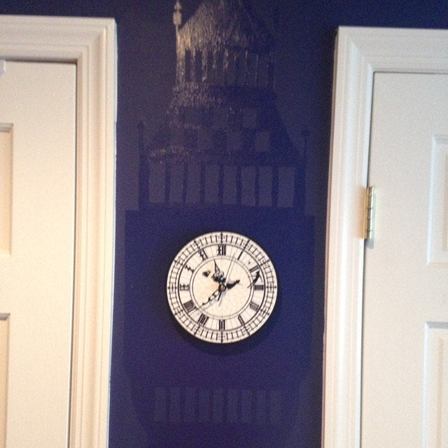 Peter Pan Big Ben Wall Clock