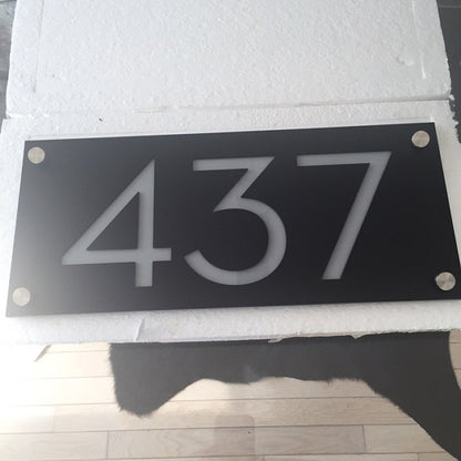 Acrylic Address Plaque - Signs