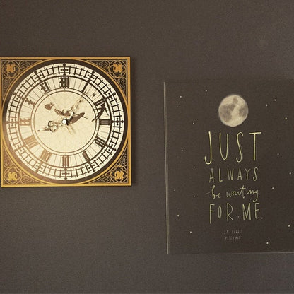 Peter Pan Big Ben Wall Clock