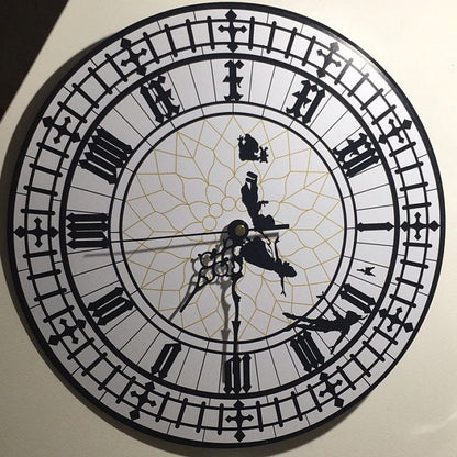 Peter Pan Big Ben Wall Clock