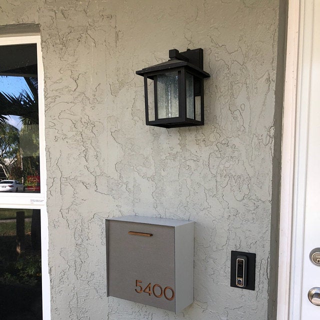 Type 1 - Wall Mounted Mailbox with Custom Door Styles & Body Colors