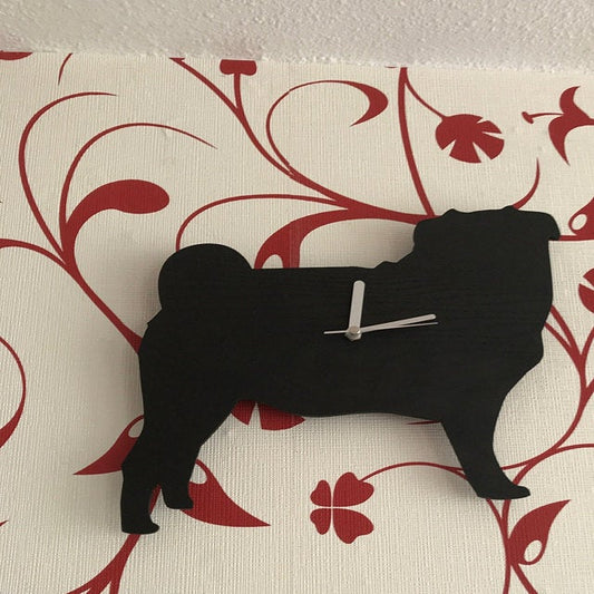 Dog Breed Silhouette Wall Clocks