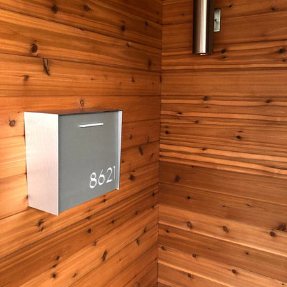 Type 1 - Wall Mounted Mailbox with Custom Door Styles & Body Colors