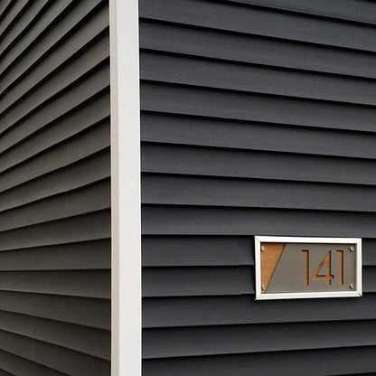 Concrete Address Plaque - Signs