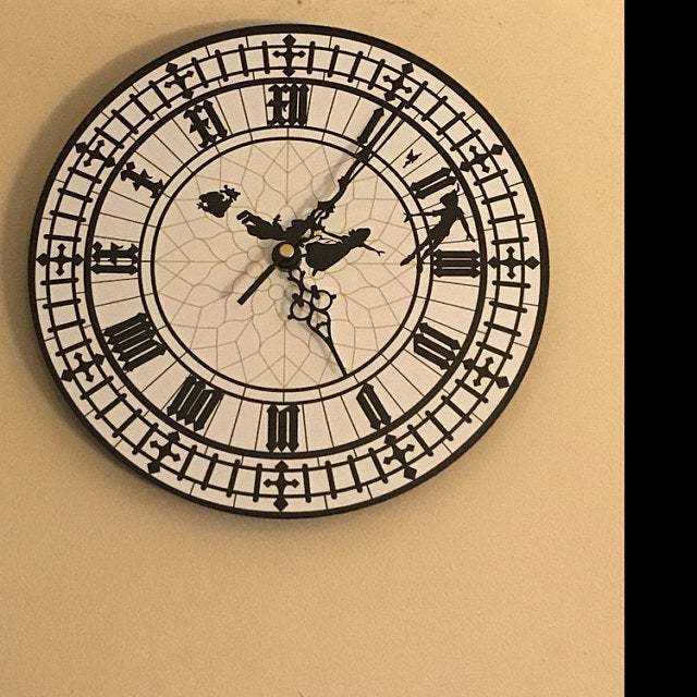 Peter Pan Big Ben Wall Clock