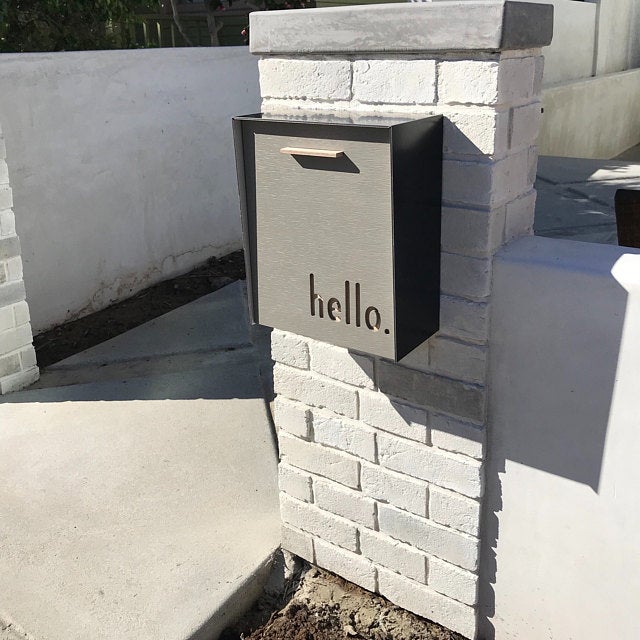 Modern Wall Mounted Mailbox Type 2