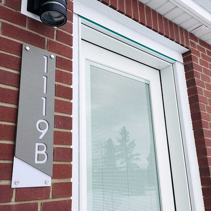 Concrete Address Plaque - Signs