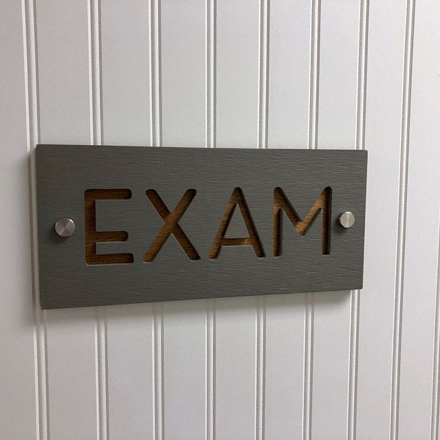 Concrete Address Plaque - Signs