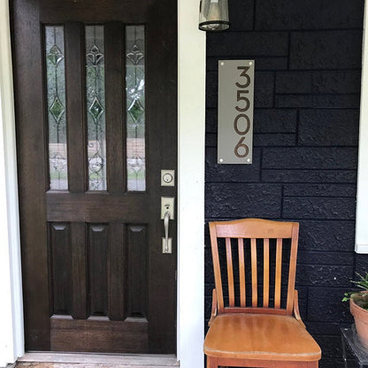 Concrete Address Plaque - Signs