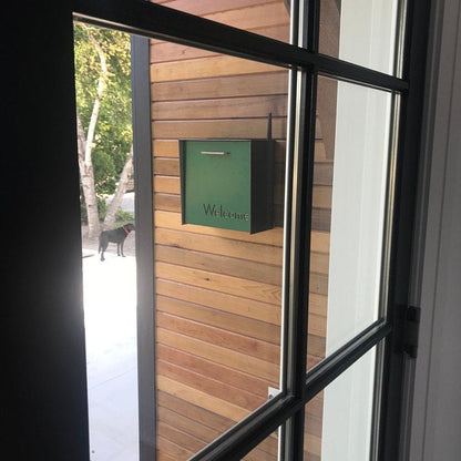 Type 1 - Wall Mounted Mailbox with Custom Door Styles & Body Colors