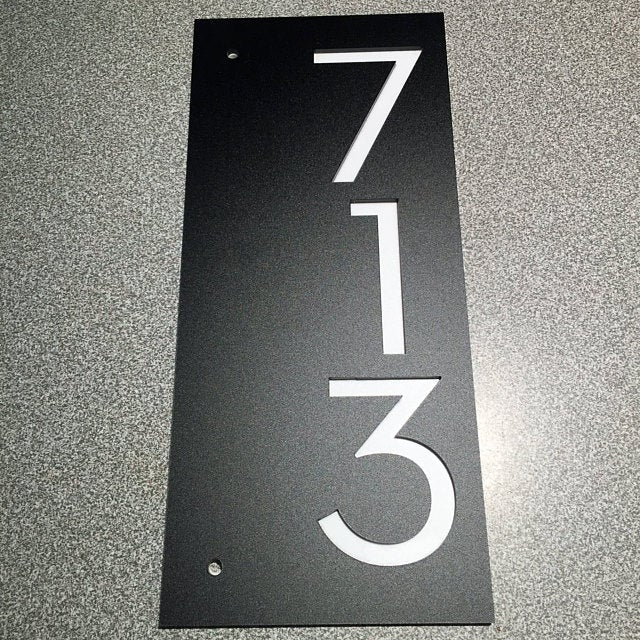 Acrylic Address Plaque - Signs
