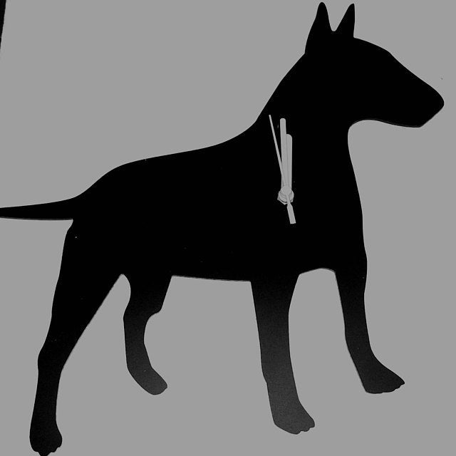 Dog Breed Silhouette Wall Clocks