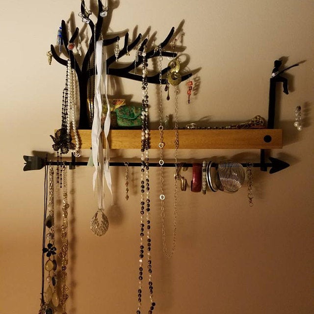 Bohemian Jewelry Display - Wall Hanging