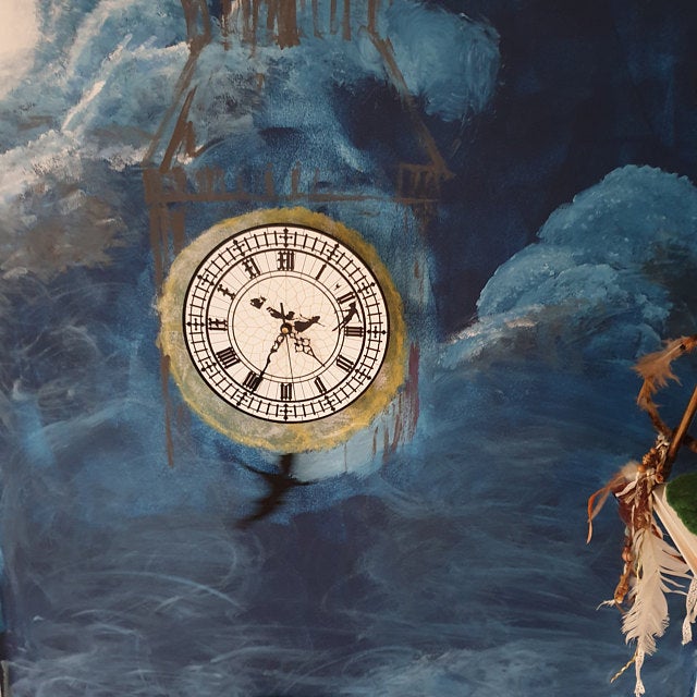 Peter Pan Big Ben Wall Clock