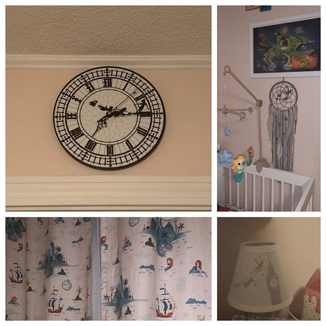 Peter Pan Big Ben Wall Clock