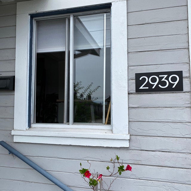 Acrylic Address Plaque - Signs