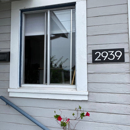 Acrylic Address Plaque - Signs