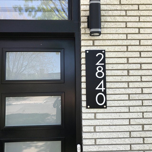 Acrylic Address Plaque - Signs