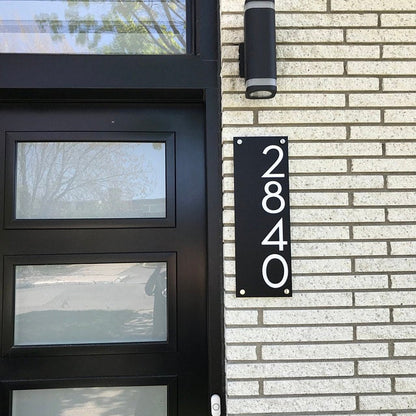 Acrylic Address Plaque - Signs
