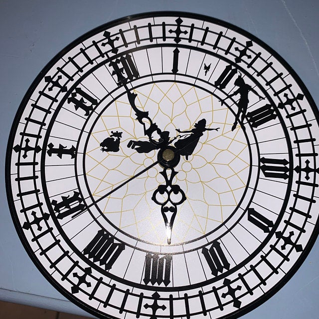 Peter Pan Big Ben Wall Clock