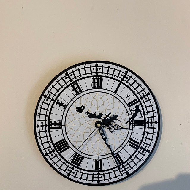 Peter Pan Big Ben Wall Clock