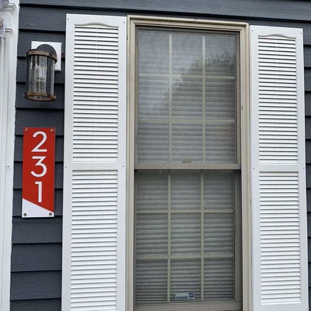 Acrylic Address Plaque - Signs
