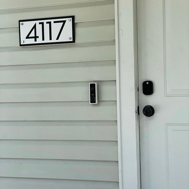 Acrylic Address Plaque - Signs