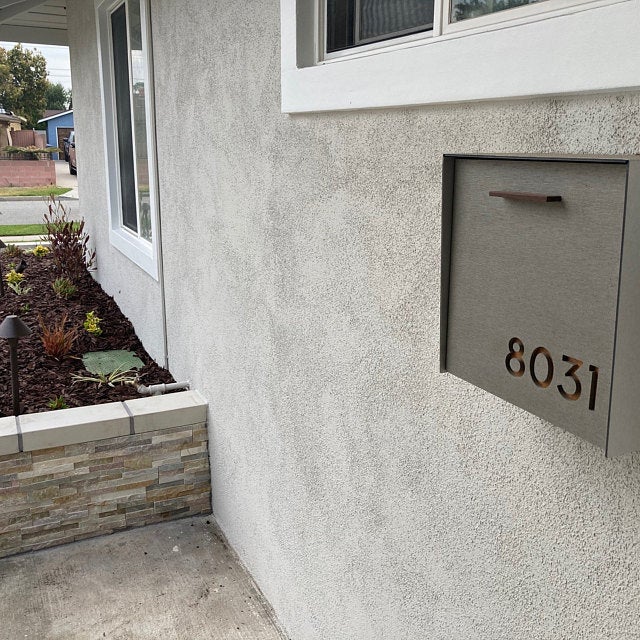 Type 1 - Wall Mounted Mailbox with Custom Door Styles & Body Colors