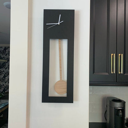 Bluntly Plywood Grandfather Pendulum - Wall Clock / Table Clock