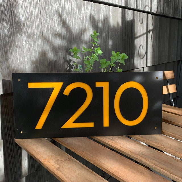 Acrylic Address Plaque - Signs