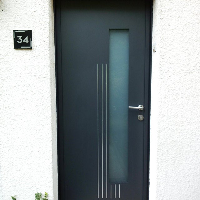 Aluminum (ACP) Engraved Address Plaque