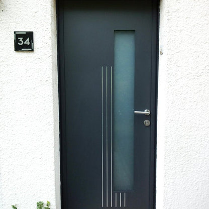 Aluminum (ACP) Engraved Address Plaque