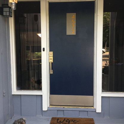 Concrete Address Plaque - Signs