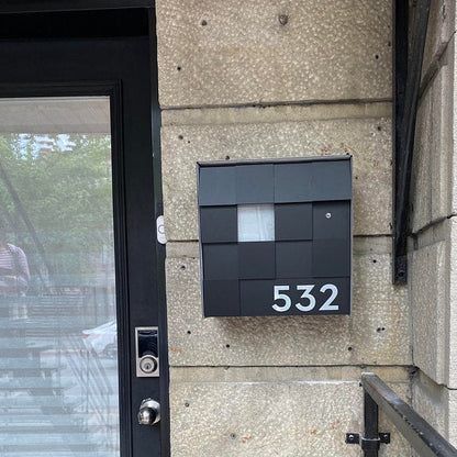 Type 1 - Wall Mounted Mailbox with Custom Door Styles & Body Colors