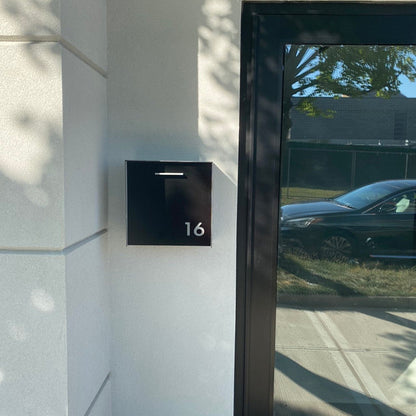 Type 1 - Wall Mounted Mailbox with Custom Door Styles & Body Colors