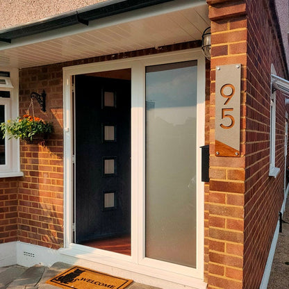 Concrete Address Plaque - Signs